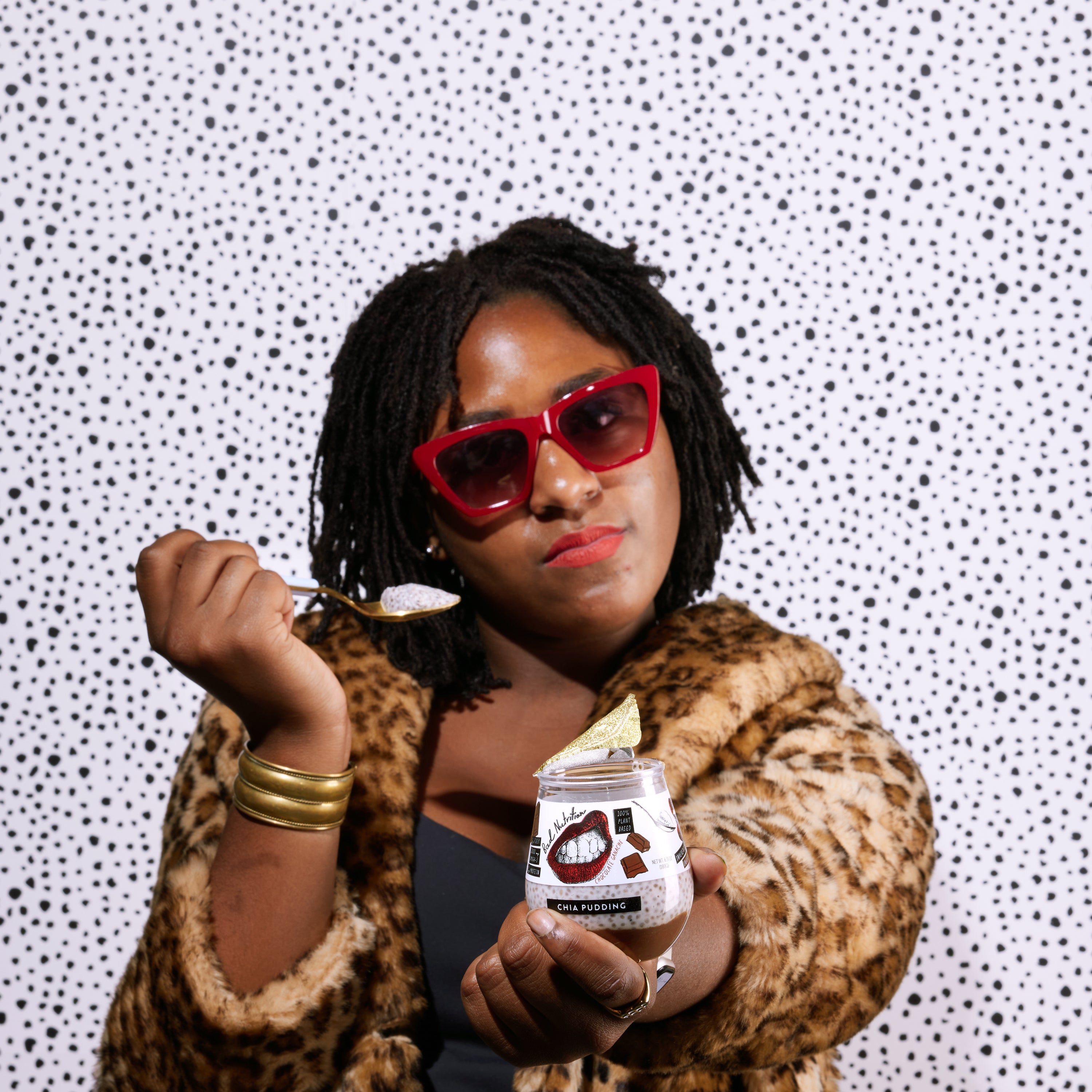 Chocolate Ganache Chia Pudding