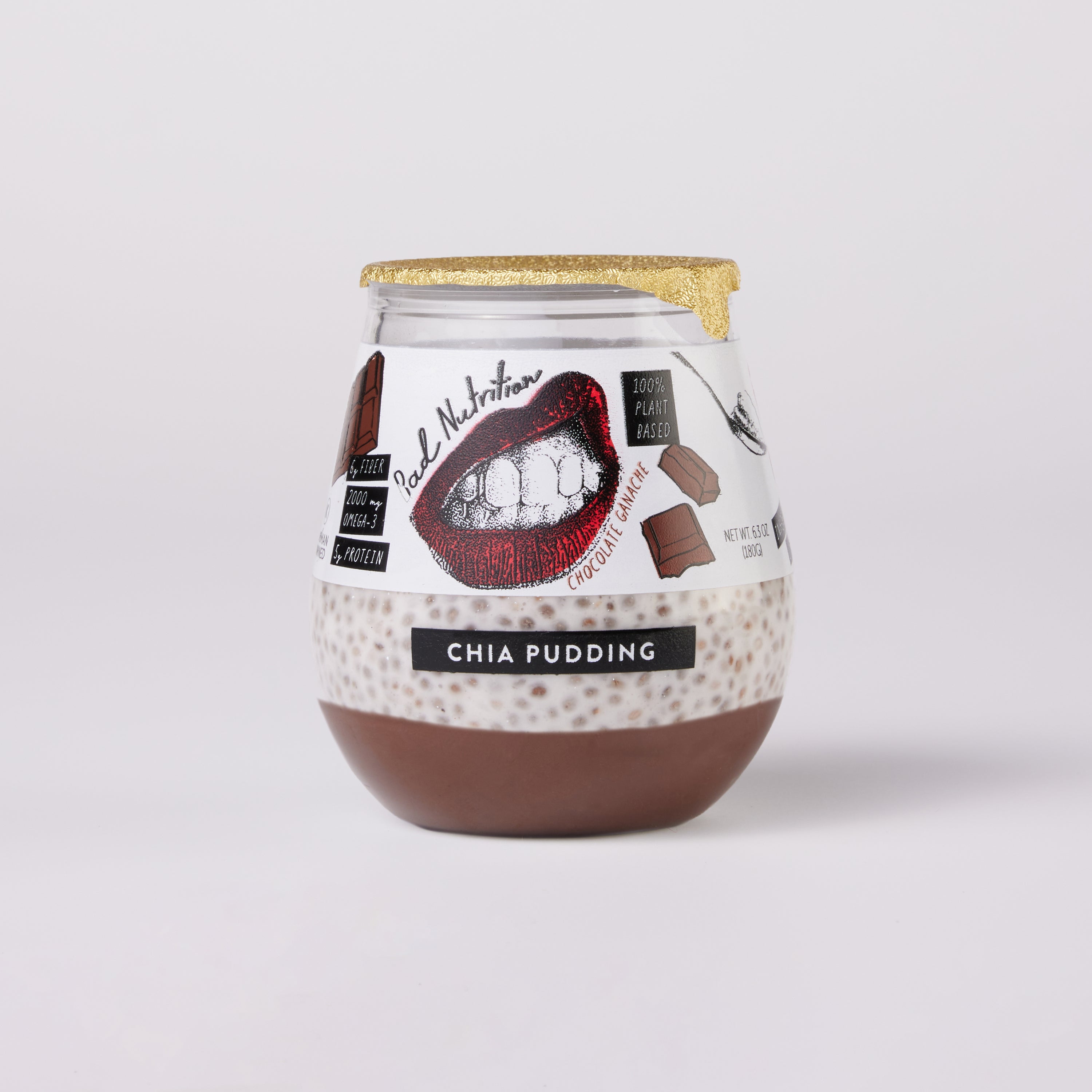 Chocolate Ganache Chia Pudding