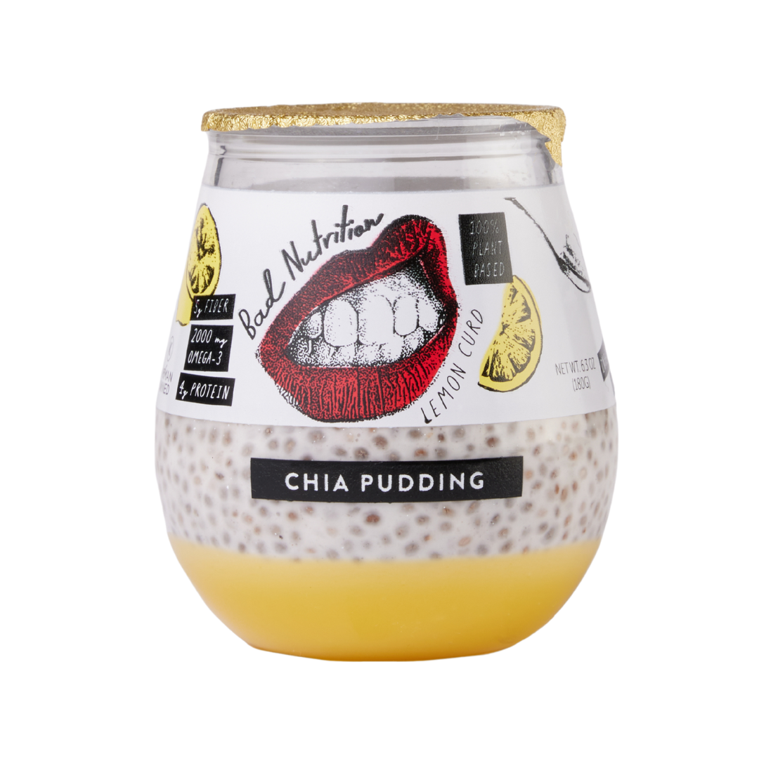 Lemon Curd Chia Pudding